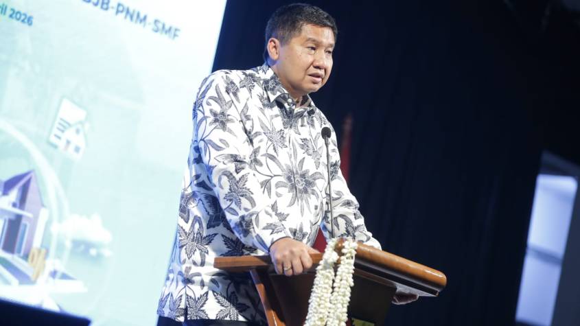 Menteri PKP Maruarar Sirait meluncurkan program BSPS dan KUR Perumahan di Kabupaten Bandung
