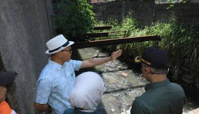 banjir margahayu bandung rumah terendam akibat tpt jebol